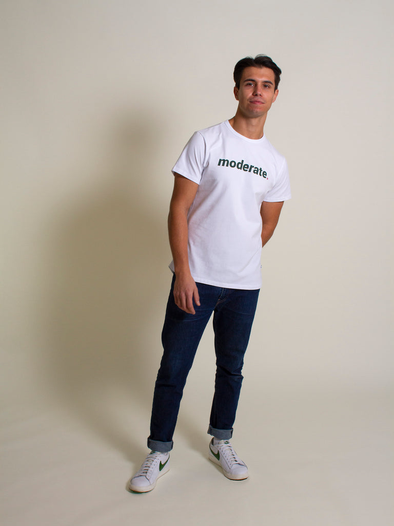 Basic Chest T-Shirt - White