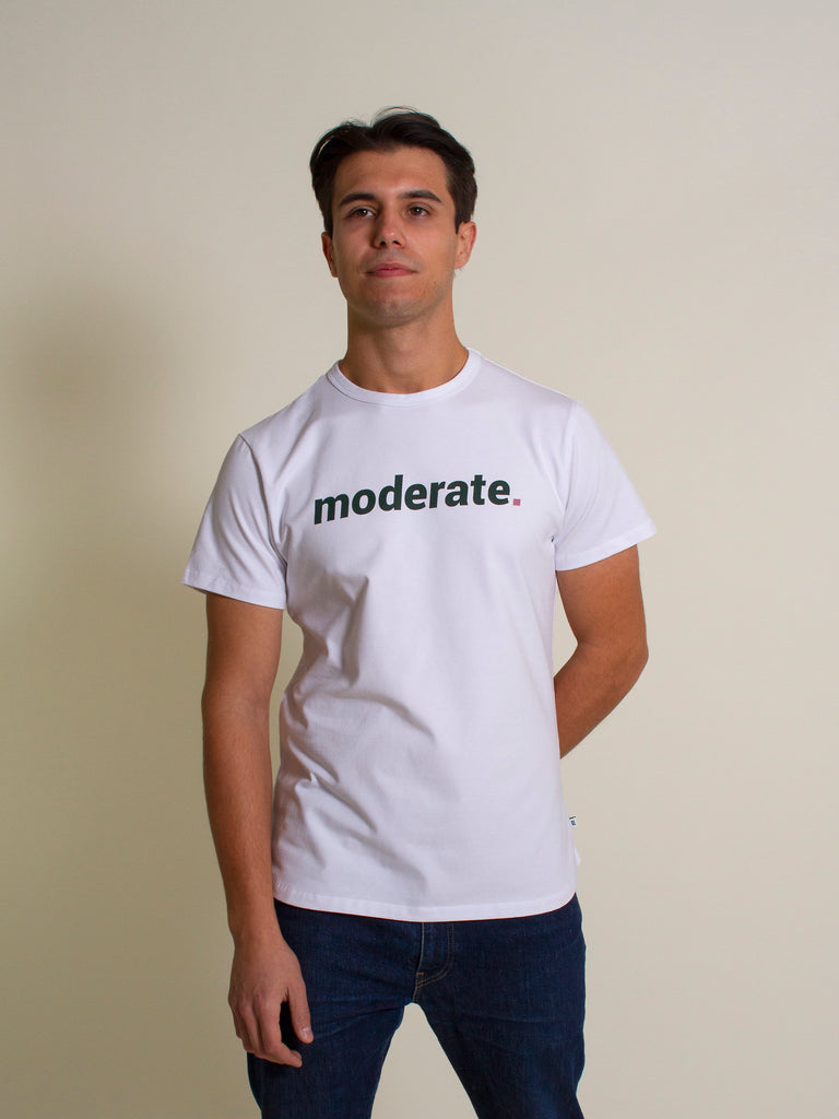 Basic Chest T-Shirt - White