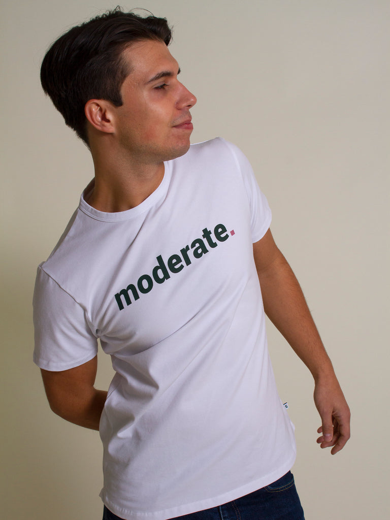 Basic Chest T-Shirt - White