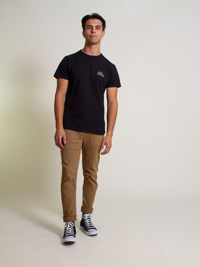 Motor Back T-Shirt - Black
