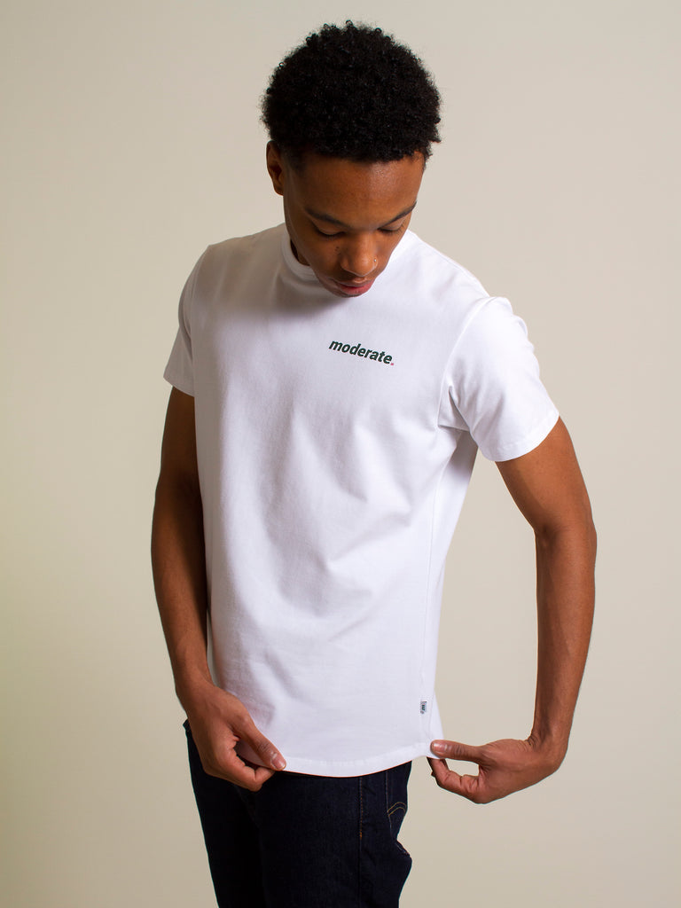 Left Chest T-Shirt - White
