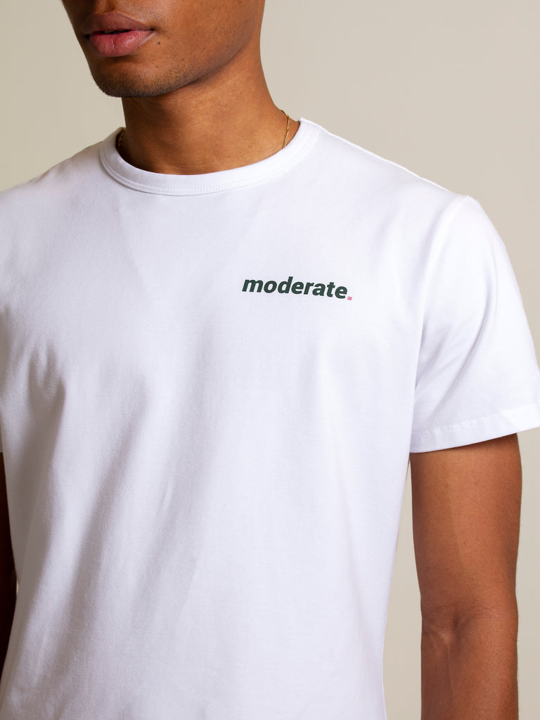 Left Chest T-Shirt - White