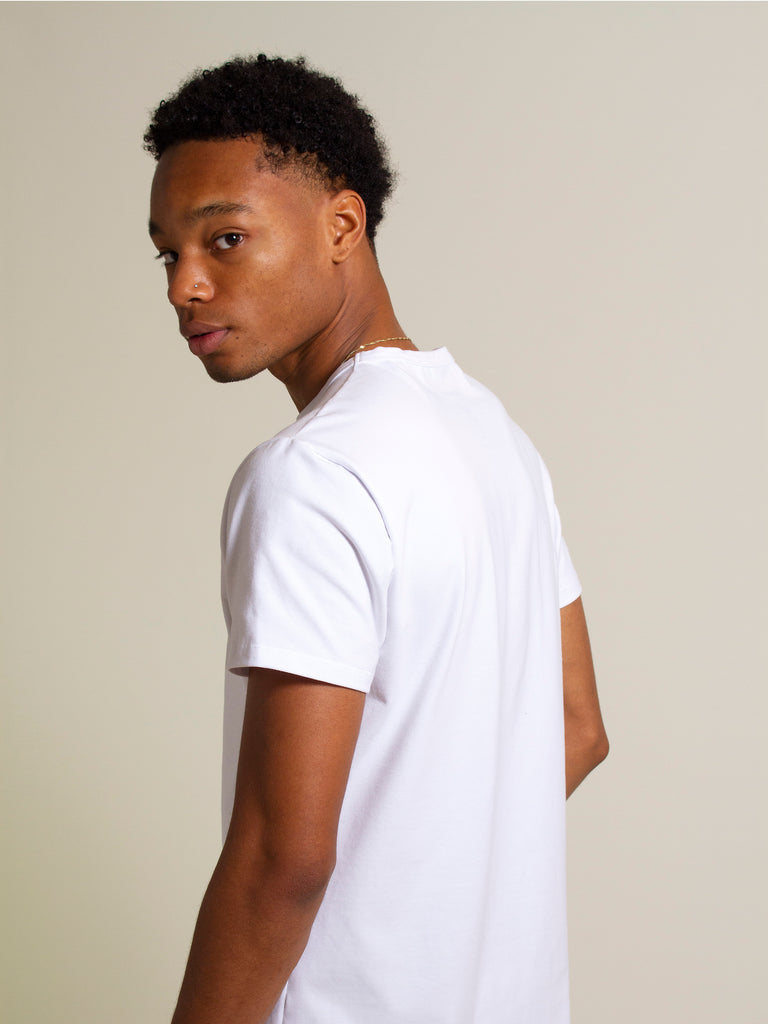 Left Chest T-Shirt - White