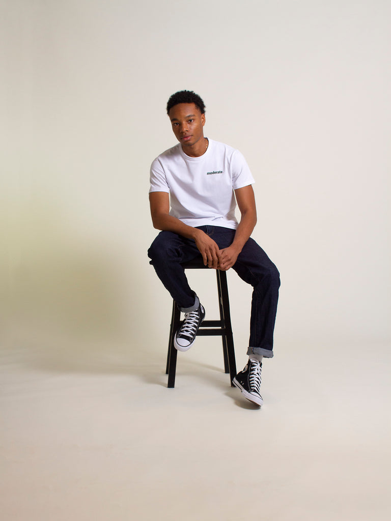 Left Chest T-Shirt - White