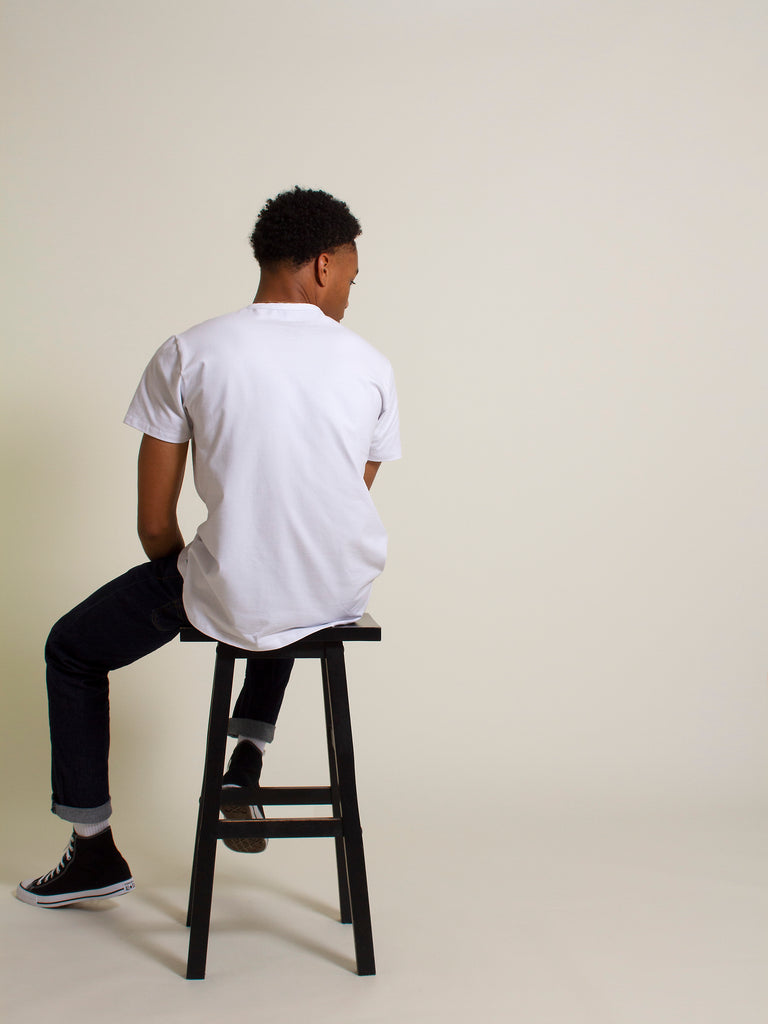 Left Chest T-Shirt - White