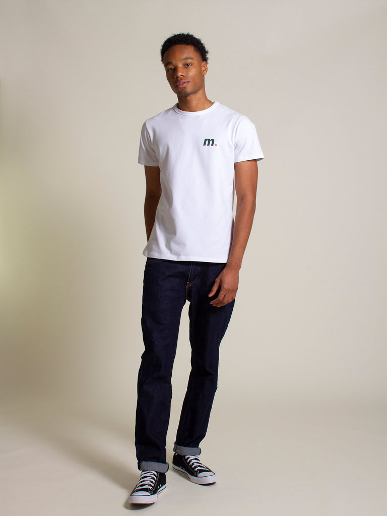 Motor Back T-Shirt - White