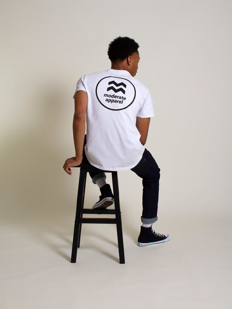 Motor Back T-Shirt - White