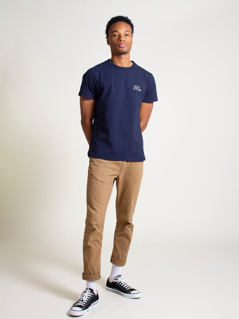 Motor Back T-Shirt - Navy